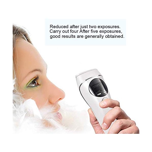 Faithvhk ÉPilation Pour Femmes Et Hommes SystèMe DéPilation Ipl Permanent 300000 Flashs ÉPilateur Indolore Corps Facial Trai