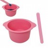 Bol de cire en silicone pour lépilation, doublure de cire en silicone de rechange pour chauffe-cire, pot de cire antiadhésif