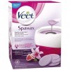 VEET Lot de 3 Kits Spawax Chauffe Cire Electrique avec 6 Disques Recharges Cire