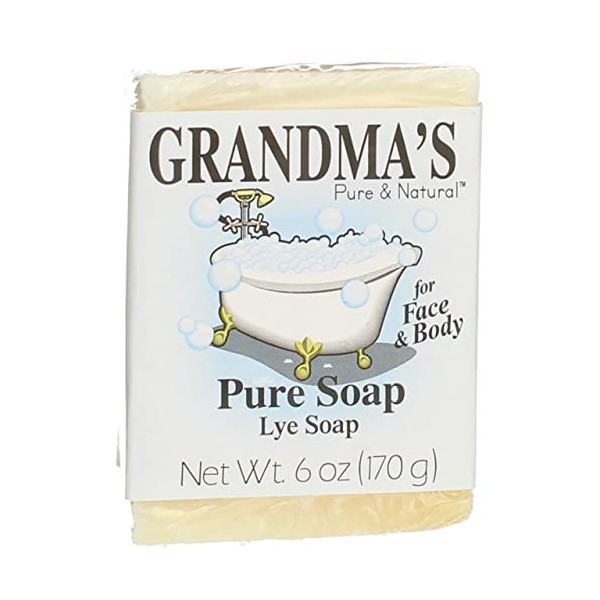 bave de grand-mère Barre de savon lot de 6 