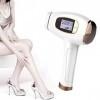 HIZQ Epilateur Lumière Pulsée,500,000 Flashs IPL Epilation Definitive 2 Modes 5 Niveaux Dnergie Epilateur Electrique pour Hom