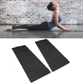 Tapis de Mise à la Terre 2 Pièces, Soulagement du Stress Réduire Linflammation Tapis de Mise à la Terre en Cuir PU Doux avec