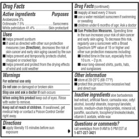 Stick Lèvres à lèvres hydratant et Cool Mint protectrice, 4,3 gram, 3 fils