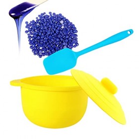 FIGHTART Pot de cire de rechange réutilisable pour chauffe-cire avec 1 pièce de grains de cire