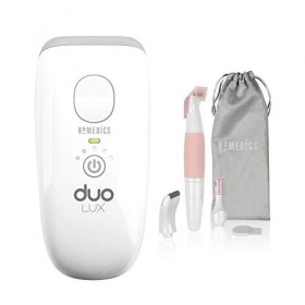 Homedics Duo One Épilateur Ipl Beauty, Traitement pour LÉpilation Rapide et Sans Douleur pour Visage, Jambes, Aisselles, Bik