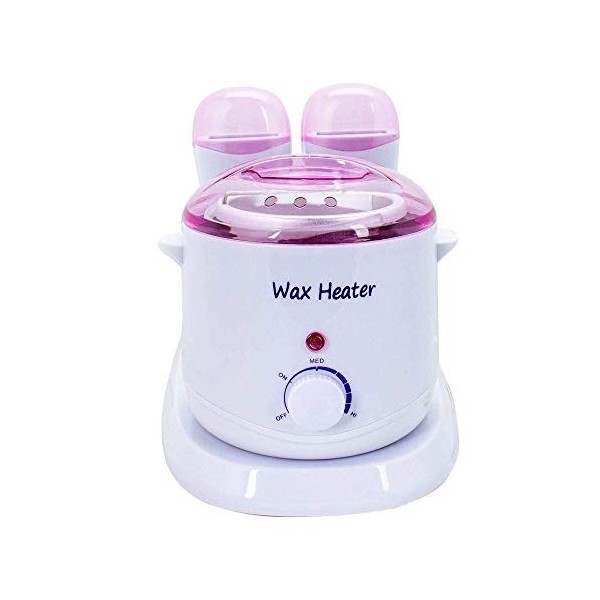 WWaxHeater Dépilatoire 200G Rouleau de Cire Cire Cartouche + Électrique Chaud Paraffine 600CC Réchauffeur De Cire Chauffe-Eau