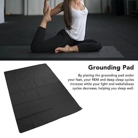 Tapis de Mise à la Terre de 54,3 X 70,9 Pouces, Aide au Sommeil et Aide à lanxiété, Coussin de Mise à la Terre Universel, Cu