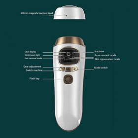 Epilateur Electrique Visage Femme Homme sourcil Laser Épilateurs à lumière pulsée ipl Satin Glow Point de congélation Photora