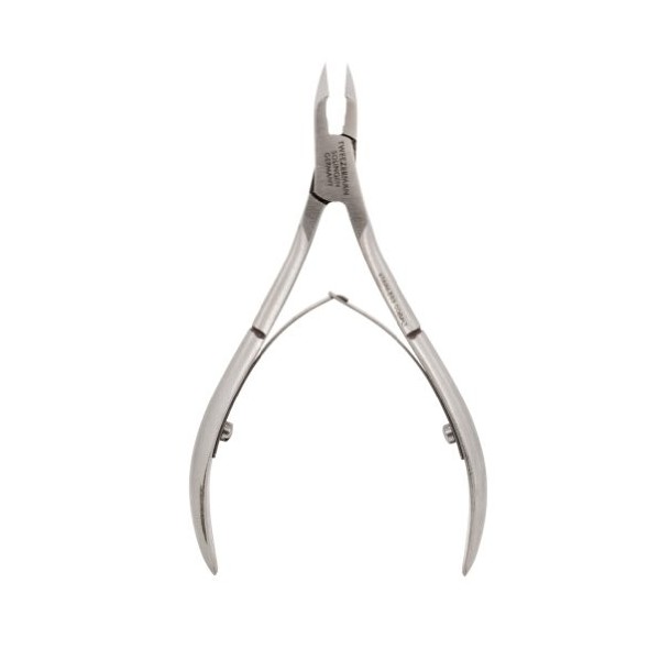 Tweezerman - Professional Cobalt Stainless Cuticle Nipper - 1/2 Jaw - - Maquillage