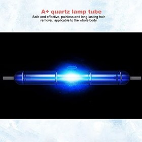 Cooling Hair Remover, 990 000 Flashs Dispositif Dépilation Ajustable, Permanent Indolore pour le Visage Bikini Aisselles et 