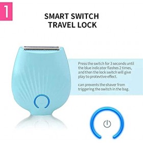 XIXIDIAN Épilateur pour Femmes, épilation électrique pour la Jambe de Visage Bras daisselle Barin de Bikini corporel de la L