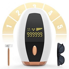 Épilation en mode entièrement automatique pour les femmes à la maison, épilation permanente à 999 999 flashes indolore IPL di
