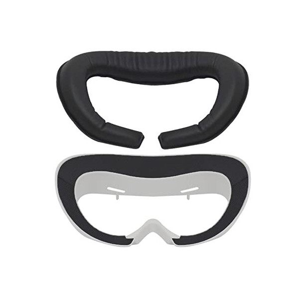 Newwyt Resilient VR Face Vent Soft Interface Support et couverture faciale en éponge en cuir léger anti-fuite pour Pico 4 VR 