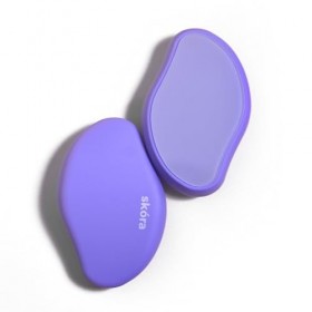 skóra Crystal Gomme à cheveux réutilisable facile – Lisse durable – Pour dos, bras, jambes et épilation facile à transporter 