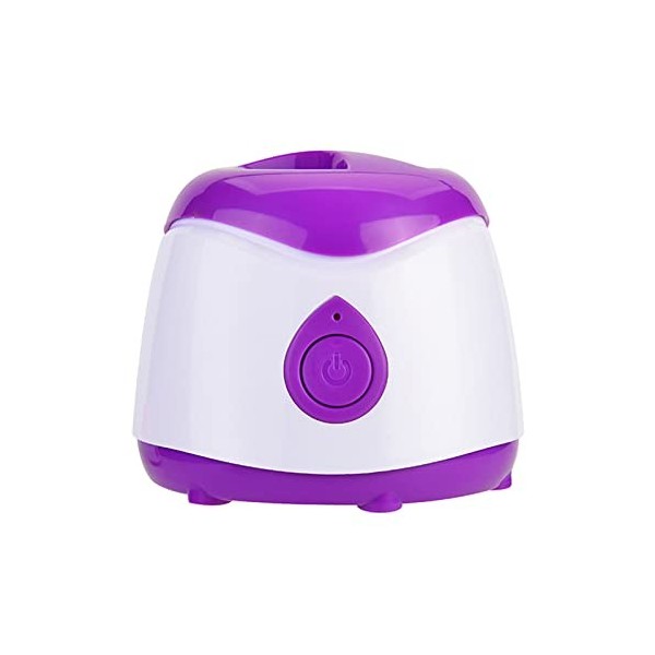 Chauffe Cires Chauffe Cire Professionnel Épilation du Visage Rasage USB 100W 500ML Accueil Petit 250C,Purple,13.5X13.5X12cm