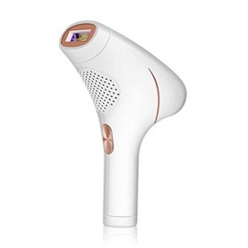 HIZQ Épilateur Lumière Pulsée, IPL Épilation Laser Glace Professionnel, 500,000 Flashes pour Femme Et Homme, 2 Modes 5 Niveau