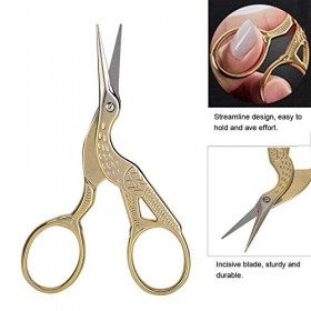 Ciseaux à Ongles Acier Inoxydable Professionnel Vintage Nail Art Ciseaux En Acier Inoxydable Manucure Ciseaux Outils Or Vinta