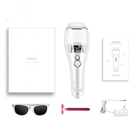 Epilateur Electrique Visage Femme Homme sourcil Laser Épilateurs à lumière pulsée ipl Satin Glow Sensation de Glace Convient 