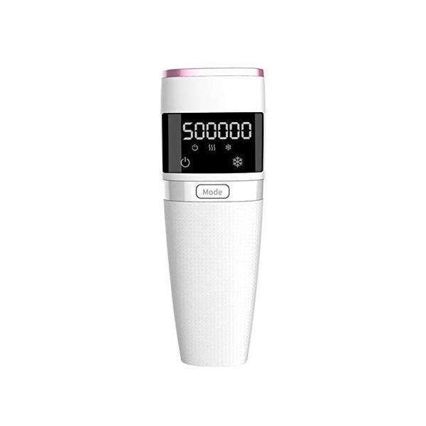 HIZQ Épilateur À Lumière Pulsée, 999,900 Flashs Indolore IPL Depilation Definitive Professionnel, 2 Modes, Pulsations Perman