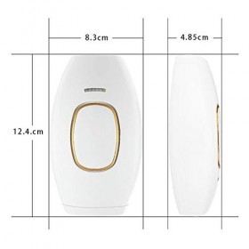 Épilateur portatif de laser de chargement initial, épilateur indolore permanent de laser de corps complet facial portatif, mi