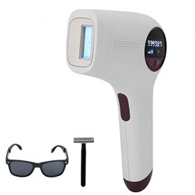 Mahcine dépilation IPL, Excellent Effet 2 Modes dépilation IPL Apaisant pour la Peau, Empêche la Croissance des Jambes Pri