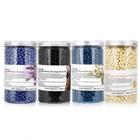 Haricot dur de cire 500g pour le soin dépilatoire de corps, haricot chaud de cire de film pour la machine chaude de cire 1 +