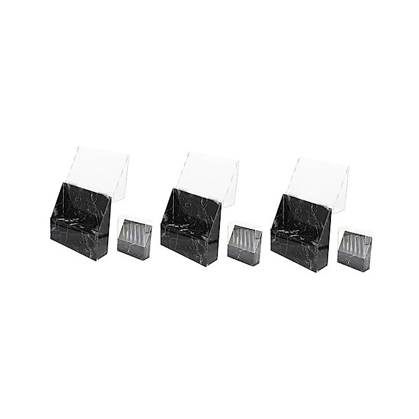 Pincettes dextension de cils, 4 pièces, support de rangement pour pinces à épiler, support dexposition avec couvercle, reco