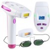 Épilateur à lumière pulsée IPL-130 avec lunettes de protection et écran LCD [Sichler Beauty]