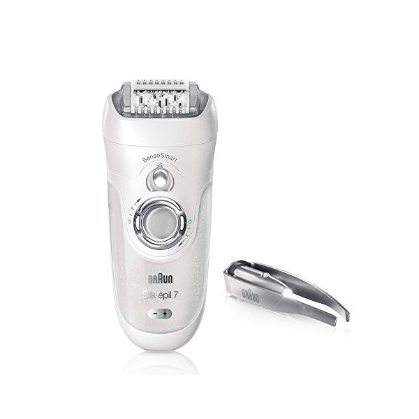 Braun Silk-épil 7-870 SensoSmartTM épilateur avec pinces lumière – 400 gr