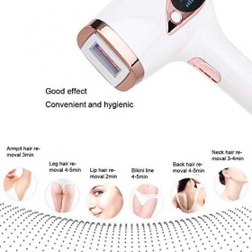 Epilateur à Lumière Indolore Épilation, machine dépilation, épilateur de machine dépilation électrique de ménage 2 en 1 ave