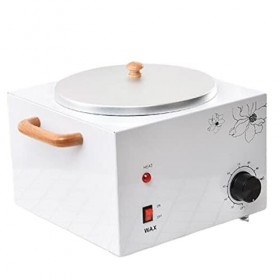 Chauffe Cires Chauffe Cire Professionnel Épilation du Visage Rasage Grande Capacité Soin des Mains Température Contrôlable,Wh