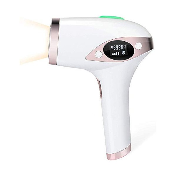 Faithvhk ÉPilation Au Laser Permanente Pour Femmes Et Hommes, 500000 Flashs ÉPilation Au Laser Ipl Et Compresse De Glace, Plu