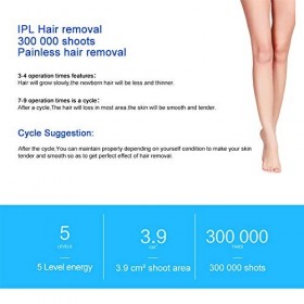 Accueil IPL Épilation Système 500000 Clignotements Tête Pour Épilation Permanente Enlève Et Les Cheveux Résout Problèmes Pour