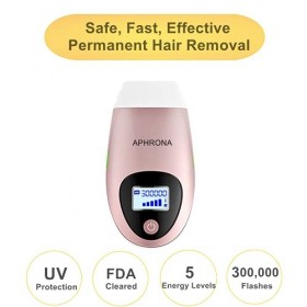Aphrona® Épilation permanente pour le corps et le visage | Épilateur sûr et efficace | FDA