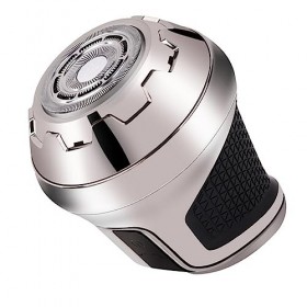 Tondeuse à Barbe électrique 2 en 1, Lame à Double Anneau, étanche IPX5, Rechargeable par USB, Parfaite pour la Taille de la B