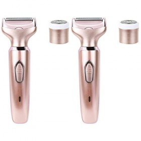 FRCOLOR 2 Ensembles Rasoir Corps Coupeur De Cheveux Tondeuse à Cheveux Rechargeable Poils Pubiens Épilateur De Beauté Électri