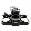 Eurosell Premium HT 20A Tondeuse à cheveux sur batterie - Tondeuse cheveux + embouts + rasoir + tondeuse nez