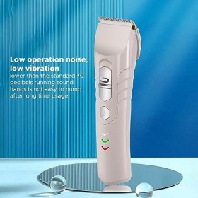 Jauarta Tondeuse à Cheveux électrique en Acier Inoxydable à Faible Bruit Vibration Tondeuses à Cheveux Machine de Coupe pour 
