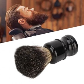 ANKROYU Blaireau, Blaireau à Barbe Blaireau De Rasage Portable Poignée Pour Hommes Blaireau De Rasage Portable Enlèvement des