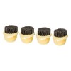 FRCOLOR 4 Pièces Peigne À Barbe Pour Hommes Hommes Blaireau Peigne Cuir Chevelu Masseur Brosse Brosse De Nettoyage Multifonct