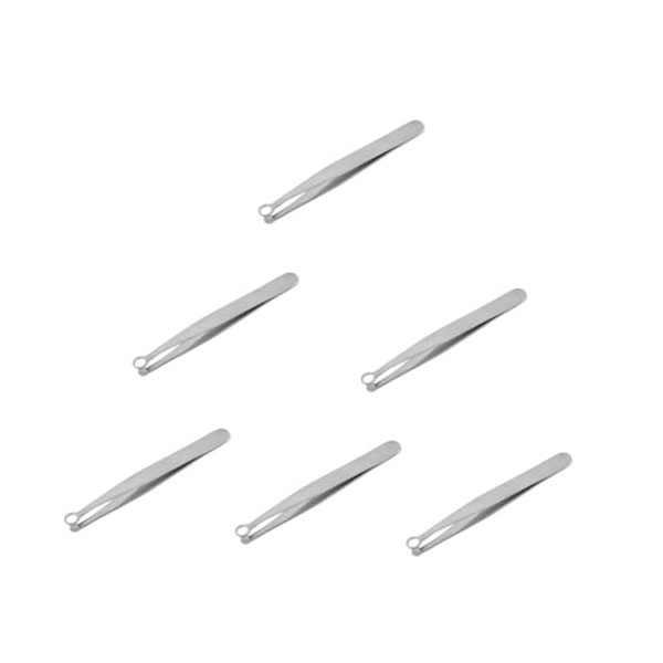 FRCOLOR 3 Pcs Ciseaux À Poils De Nez Épilation Du Nez En Métal Pince À Poils Du Nez Pince À Épiler Pour Extensions De Cils Co