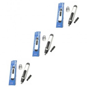 minkissy 3 Pièces Tondeuse À Cheveux Tondeuse Pour Nez Tondeuse Nasale Nez Coupe-Cheveux Nez Épilation Oreille Cheveux