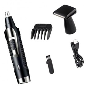 minkissy 1 lot de rasoirs électroniques pour homme, tondeuse à sourcils pour homme, tondeuse à poils faciaux, épilation nasal