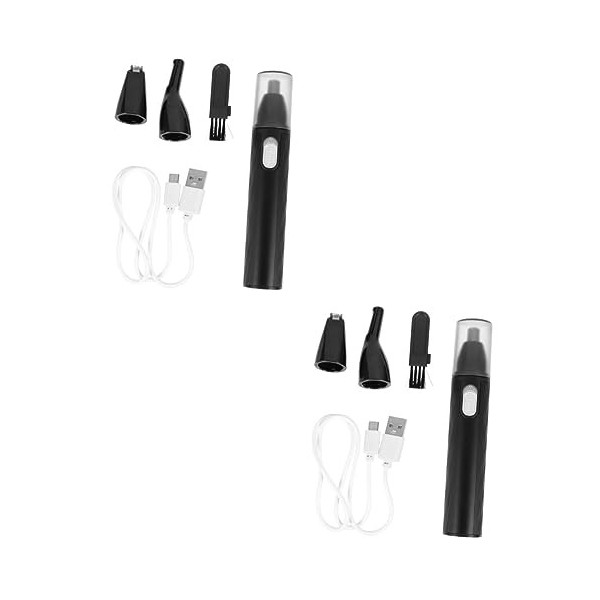 Housoutil 1 Set Tondeuse À Cheveux Électrique Vibrissa Clipper Hommes Tondeuses À Cheveux Nez Oreille Tondeuse Tondeuses À Po