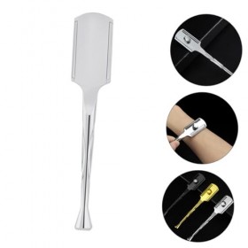 POPETPOP Titulaire Rasoir À LAncienne Pour Les Femmes Rasage Visage Dame Rasoir Homme Coupe Des Sourcils Hommes Rasoirs Dame