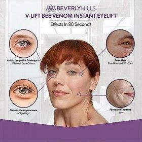 Beverly Hills - V-Lift Sérum pour yeux à effet revitalisant instantané au venin dabeille par MD3 30 ml 