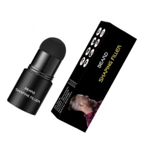 POPETPOP 2 Ensembles De Poudre À Barbe Chaussettes De Remplissage Stylo De Remplissage De Barbe Outil En T Correcteur De Beau