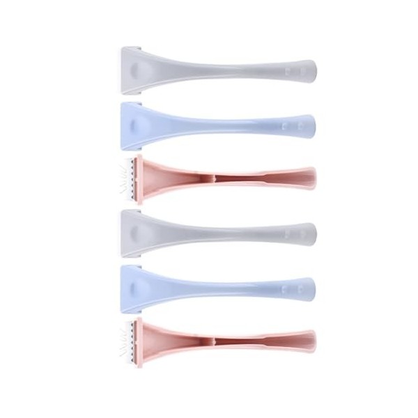 minkissy 6 Ensembles Rasoir Pour Le Visage Rasoir Portable Rasoir Pour Le Visage Rasoir De Sourcils Rasoir Épilation Du Visag