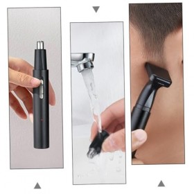 FOMIYES 1 Ensemble Tondeuse À Poils De Nez Dissolvant De Favoris Tondeuse À Poils Nasaux Rasoirs Électriques Pour Hommes Coup