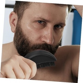 FRCOLOR 1 Pc Peigne Barbe Brosse à Moustache Outils De Poche Brosses De Nettoyage Ménager Outil De Poche Brosse Cheveux Bross